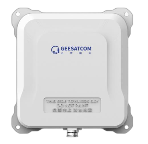 吉利星座 GT1003-C 紧凑型终端:方形白色一体化机身,侧面出线缆接口