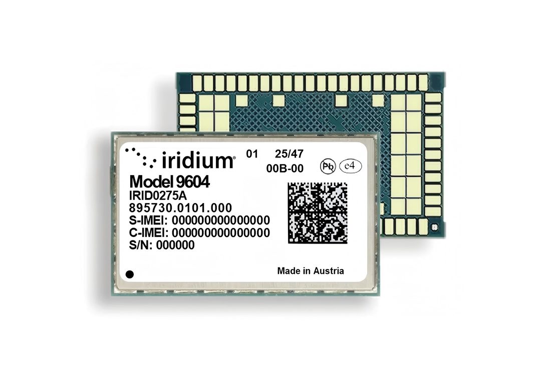 铱星 Iridium 9604 三合一物联网模组，96 针 LGA 封装