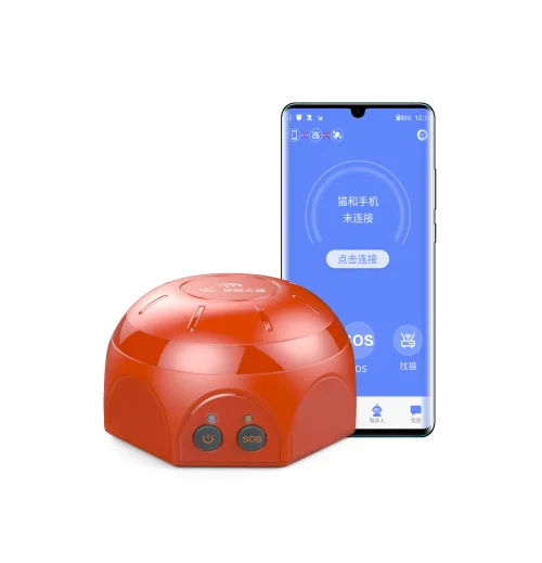 星联天通 F930 星通猫官方产品图：警戒色磁吸热点