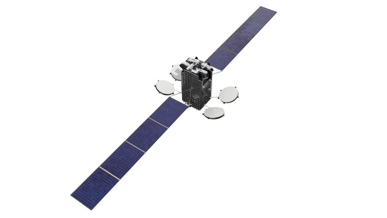 中星26号卫星渲染图：东方红四号增强型平台